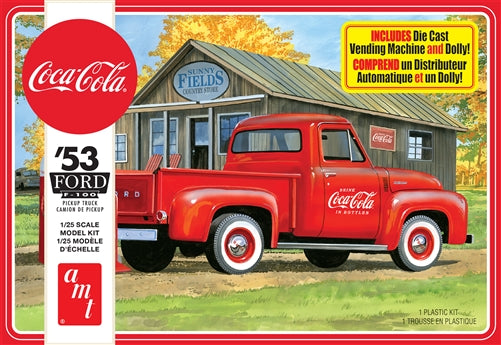 AMT 1953 Ford Pickup (Coca-Cola) 1:25 Scale Model Kit