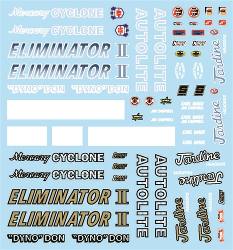 AMT 1967 Mercury Cyclone Eliminator II (Dyno Don Nicholson) 1:25 Scale Model Kit