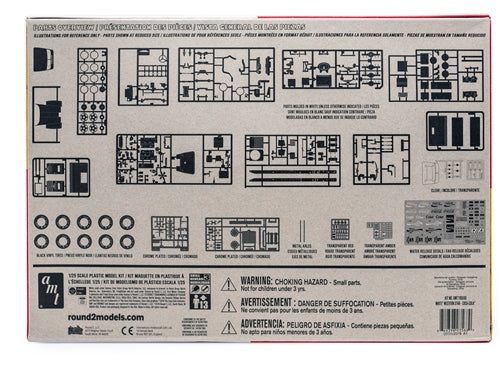 AMT White Western Star Semi Tractor (Coca Cola) 1:25 Scale Model Kit