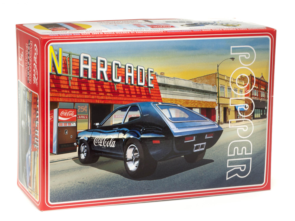 AMT "Popper" 1977 Ford Pinto w-Coke Machine (Coca-Cola) 1:25 Scale Model Kit