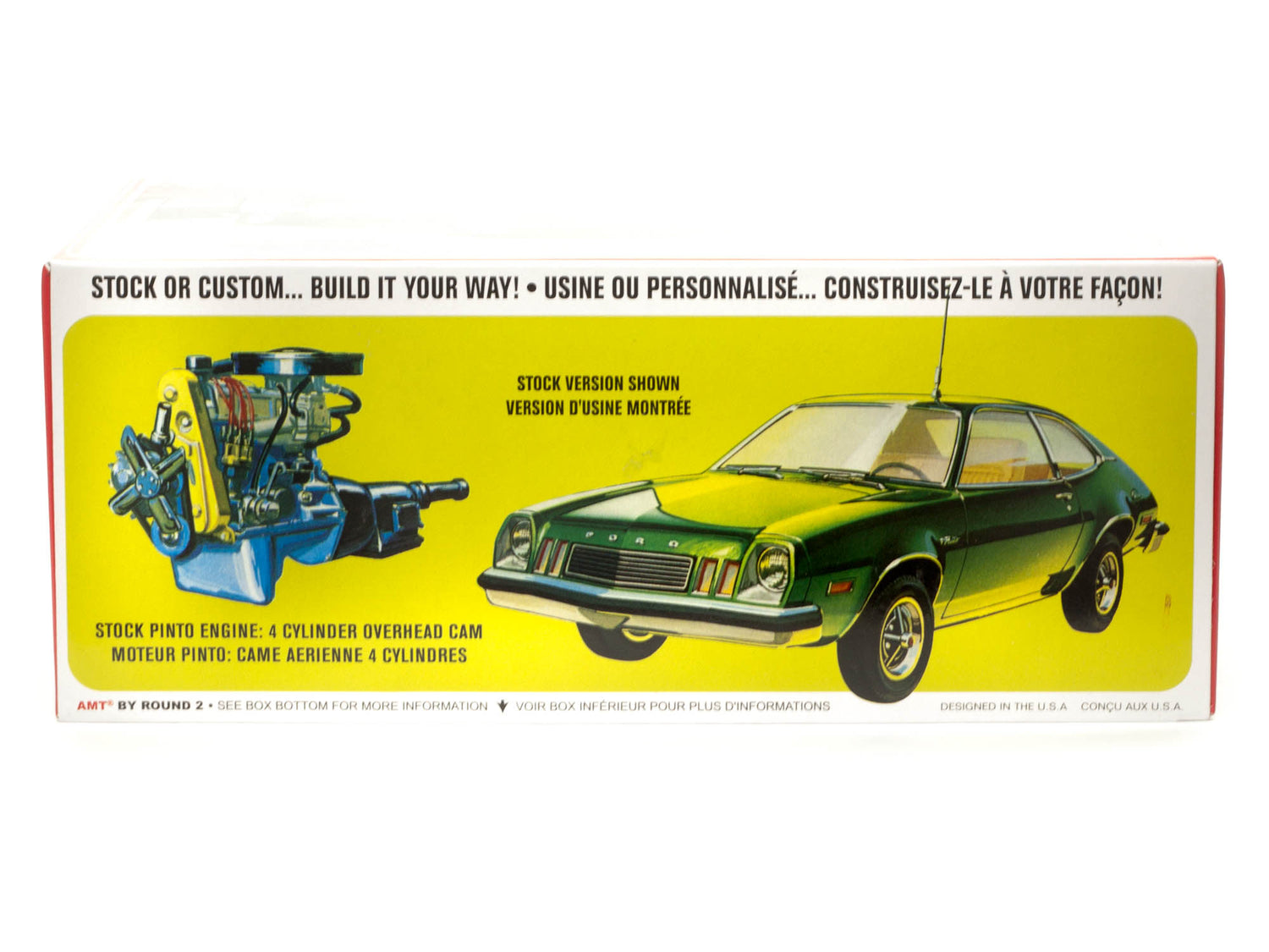 AMT "Popper" 1977 Ford Pinto w-Coke Machine (Coca-Cola) 1:25 Scale Model Kit