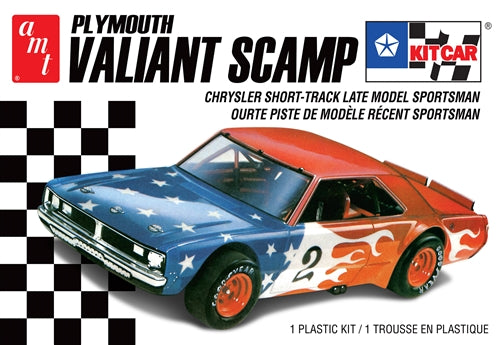 AMT Plymouth Valiant Scamp Kit Car 1:25 Scale Model Kit