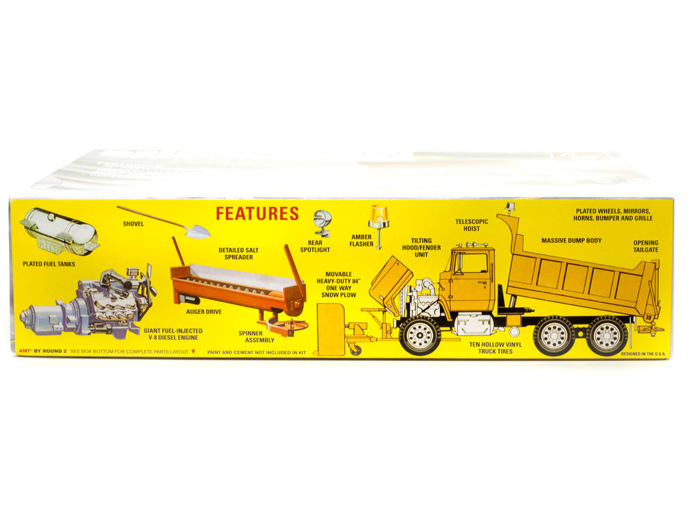 AMT Ford LNT-8000 Snow Plow 1:25 Scale Model Kit