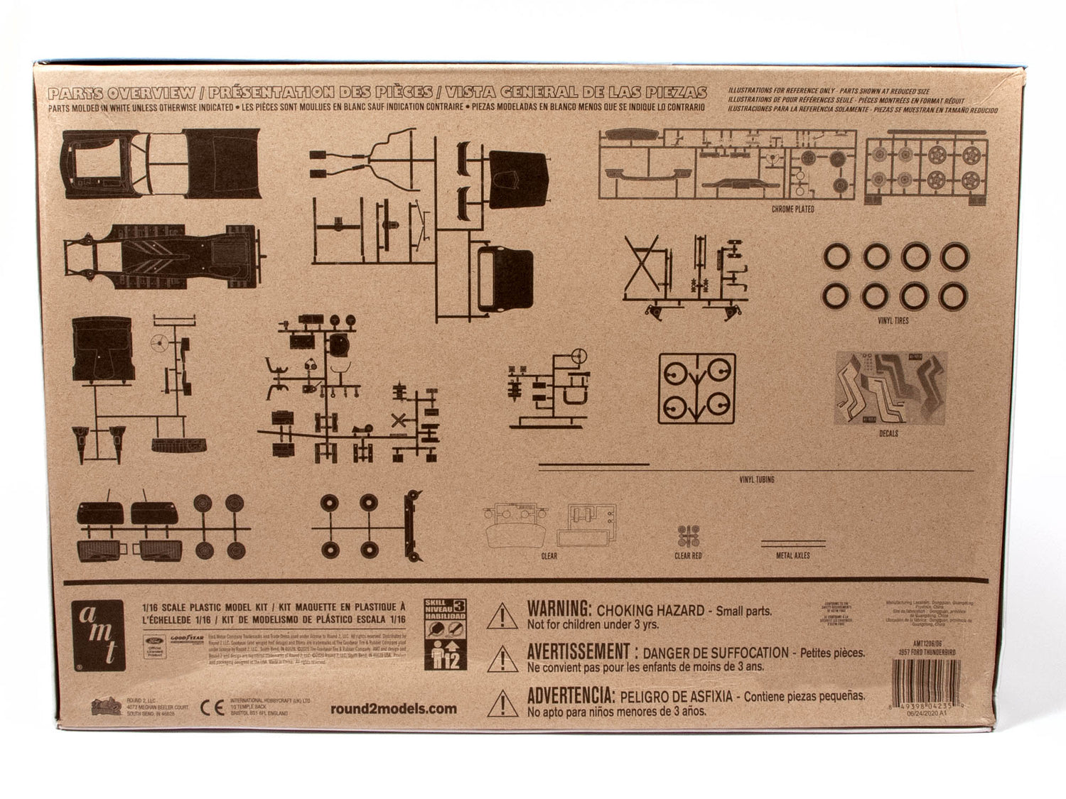 AMT 1957 Ford Thunderbird 1:16 Scale Model Kit