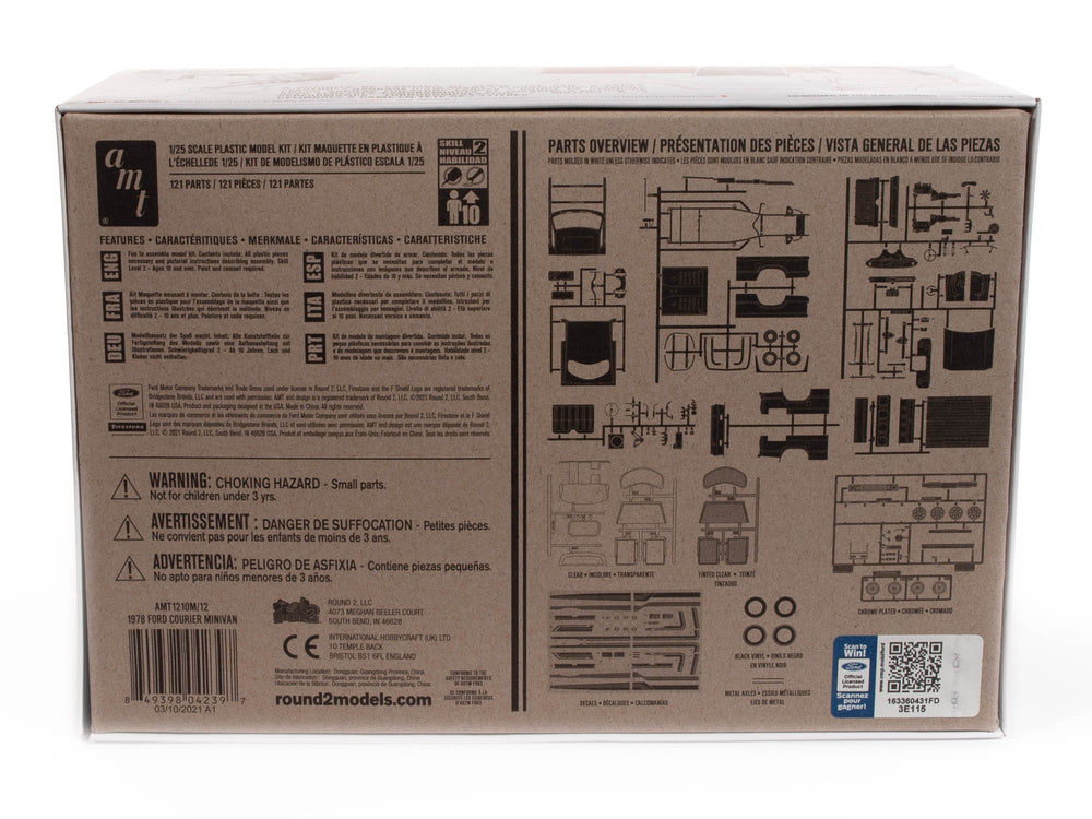 AMT 1978 Ford Courier Minivan 1:25 Scale Model Kit