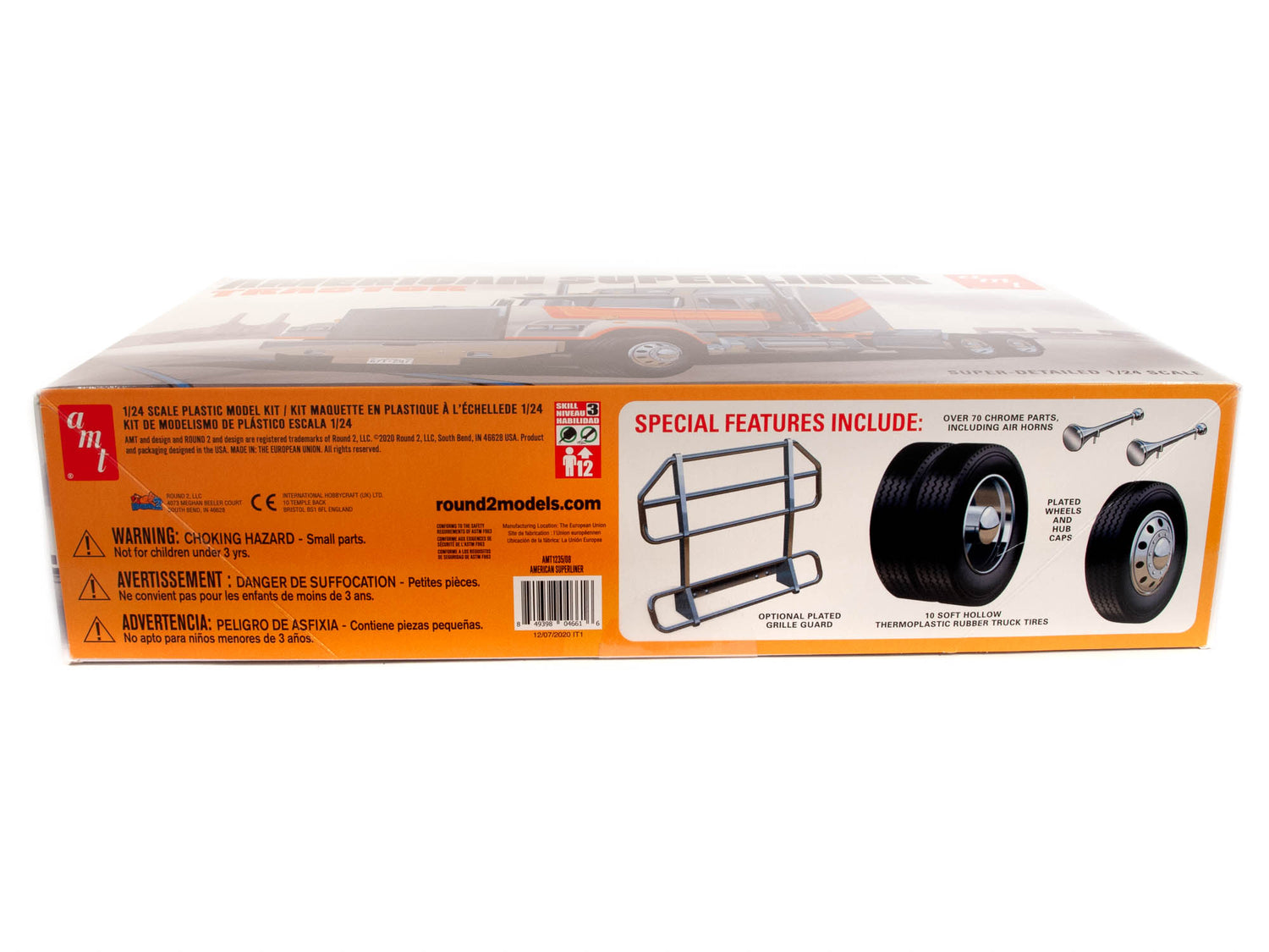 AMT American Superliner Semi Tractor 1:24 Scale Model Kit