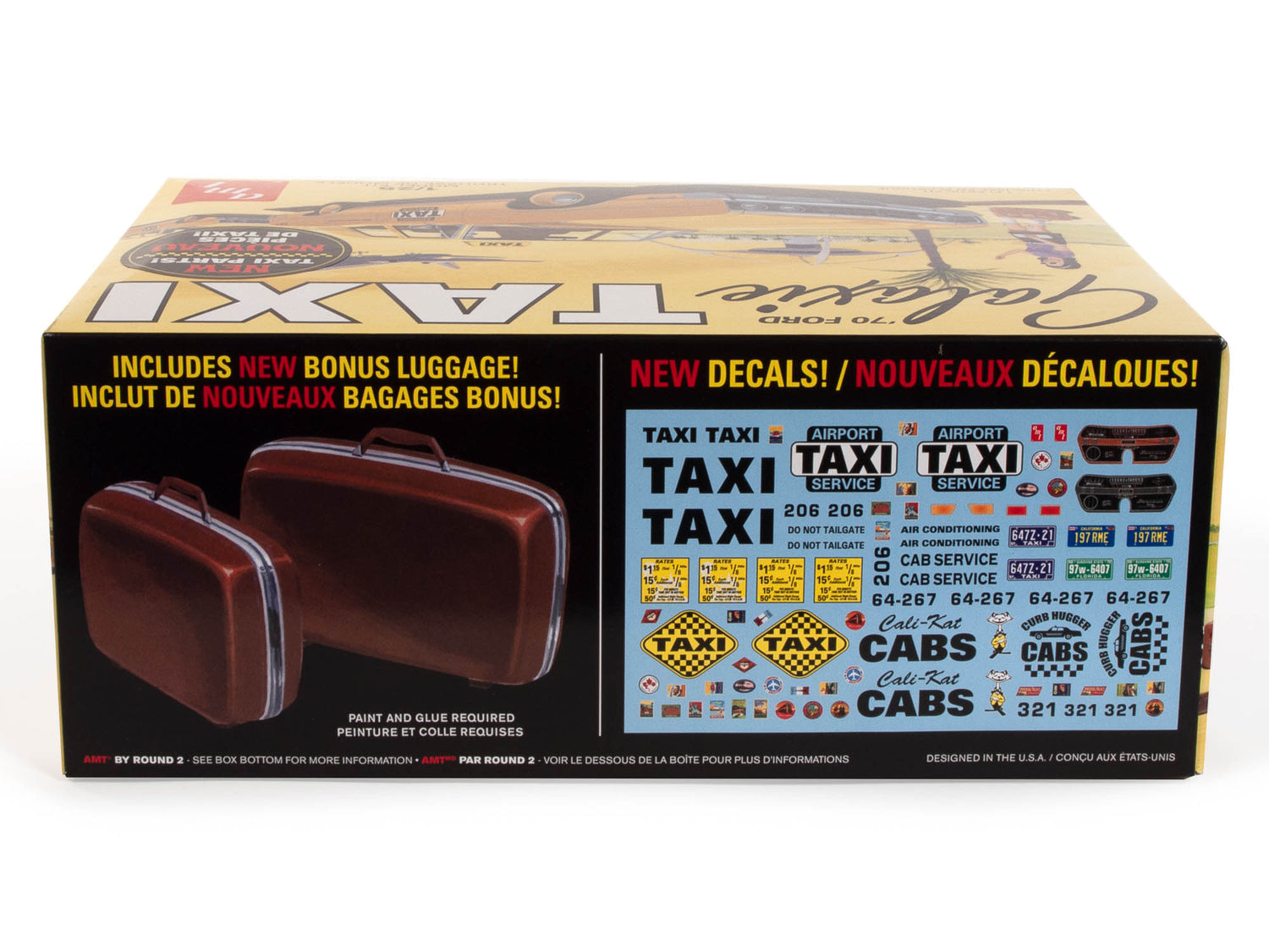 AMT 1970 Ford Galaxie Taxi 1:25 Scale Model Kit