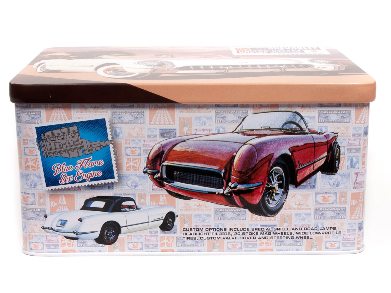 AMT 1953 Chevy Corvette (USPS Stamp Series) 1:25 Scale Model Kit