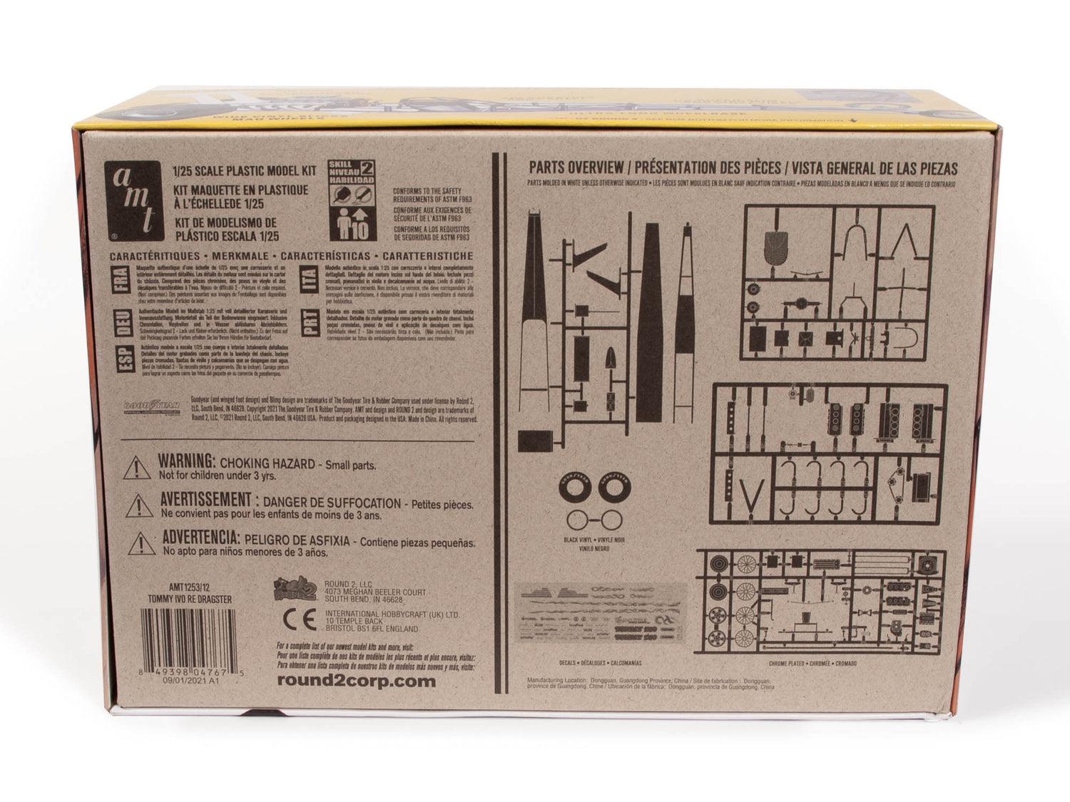 AMT Tommy Ivo Rear Engine Dragster 1:25 Scale Model Kit - Auto World Store