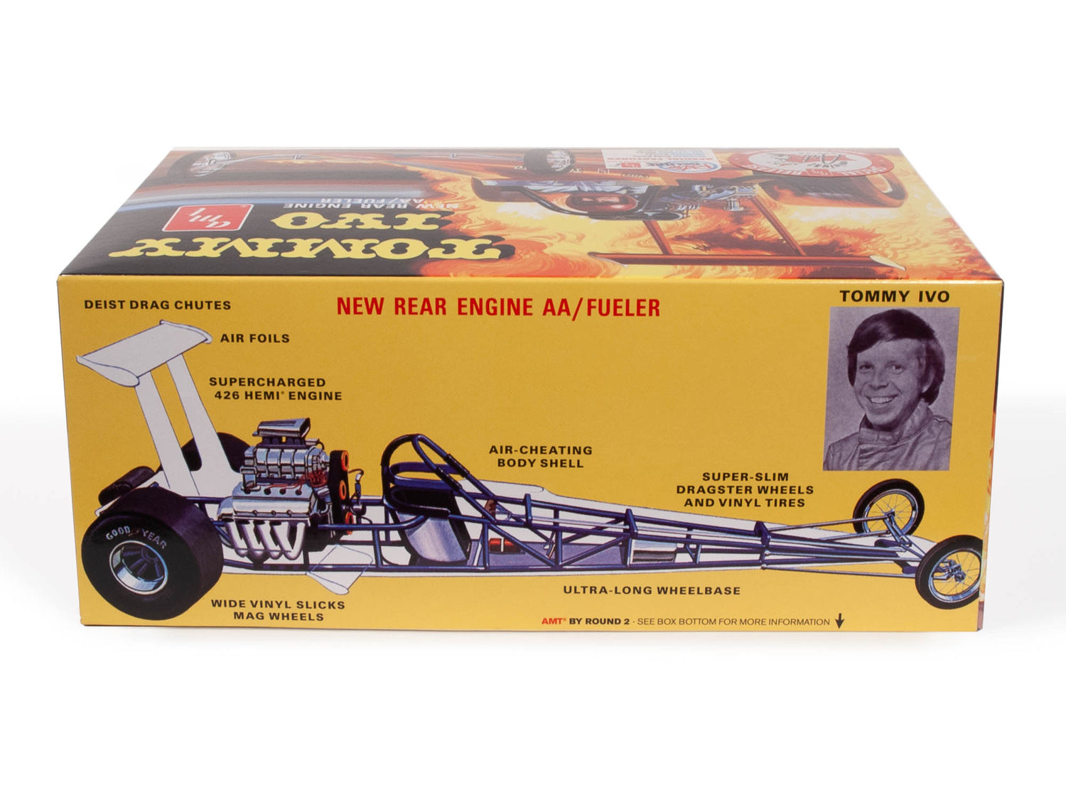 AMT Tommy Ivo Rear Engine Dragster 1:25 Scale Model Kit - Auto World Store