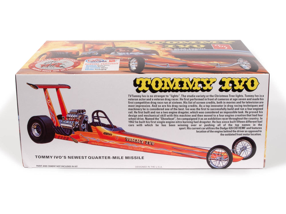 AMT Tommy Ivo Rear Engine Dragster 1:25 Scale Model Kit - Auto World Store