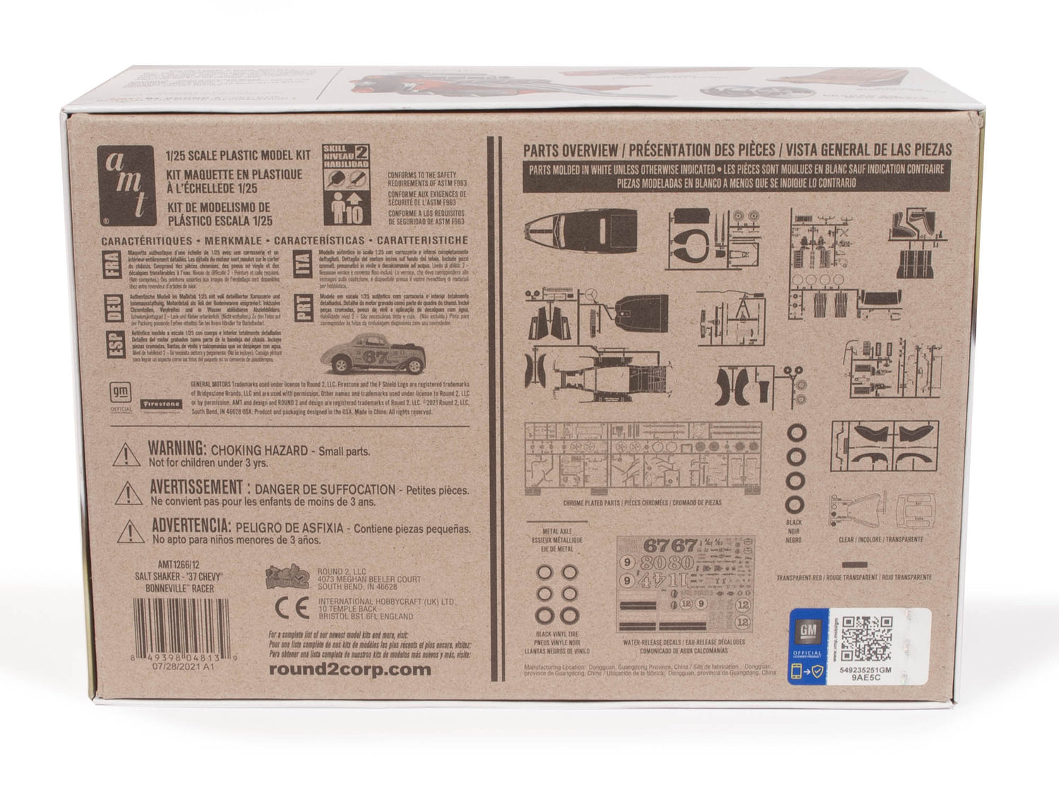 AMT 1937 Chevy Coupe "Salt Shaker" 1:25 Scale Model Kit