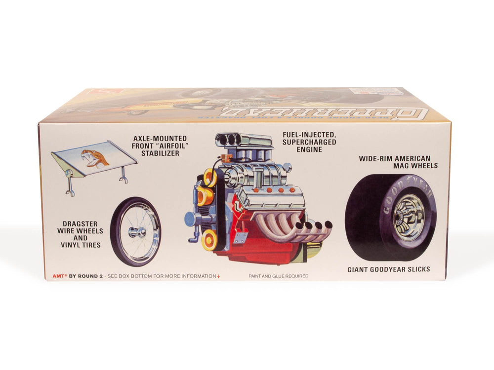 AMT Copperhead Rear-Engine Dragster 1:25 Scale Model Kit