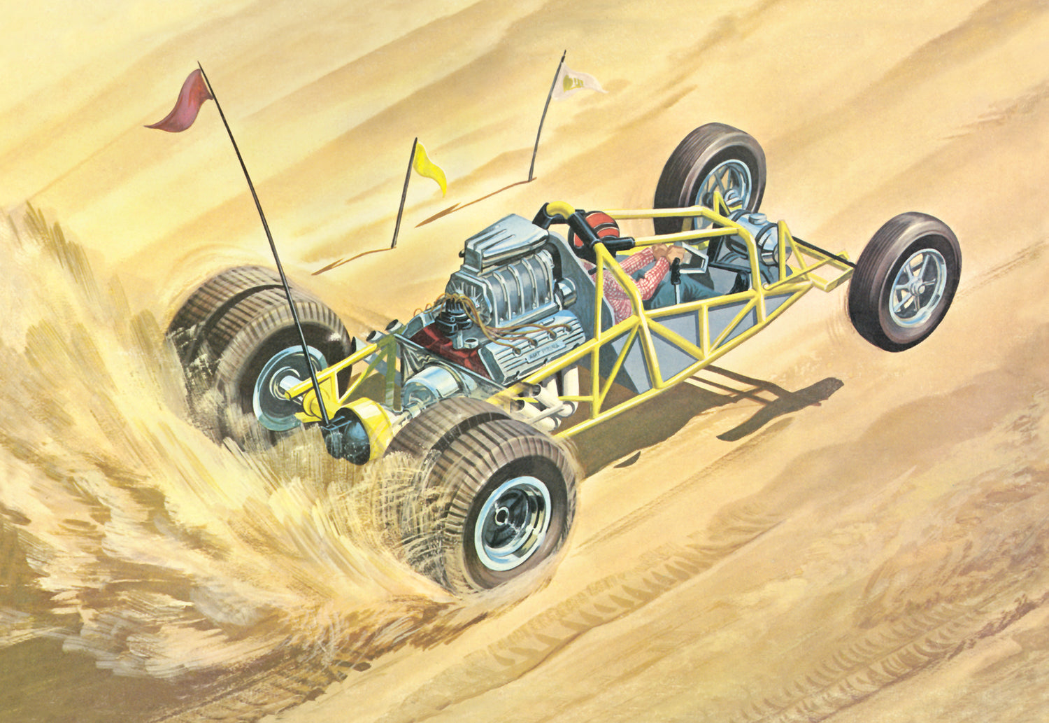 AMT Sandkat Dune Dragster 1:25 Scale Model Kit