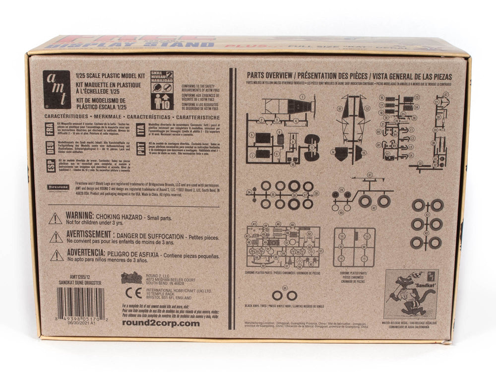 AMT Sandkat Dune Dragster 1:25 Scale Model Kit