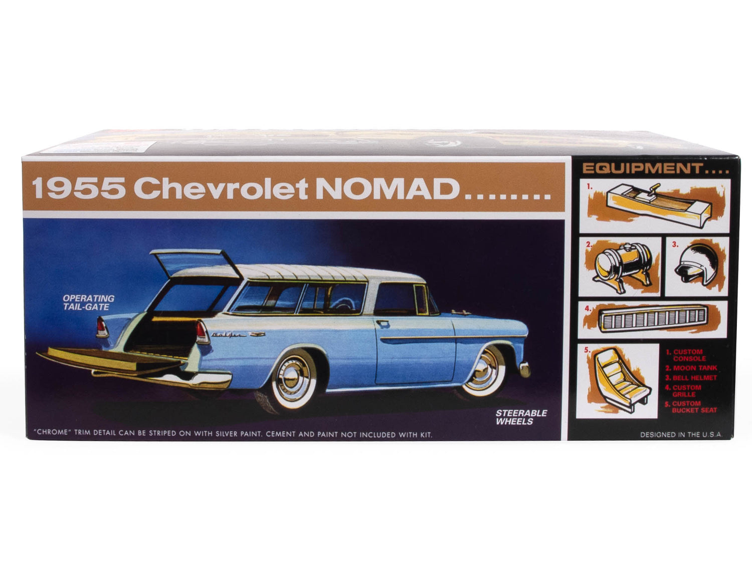 AMT 1955 Chevy Nomad 1:25 Scale Model Kit