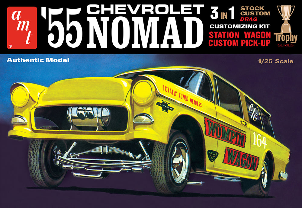 AMT 1955 Chevy Nomad 1:25 Scale Model Kit