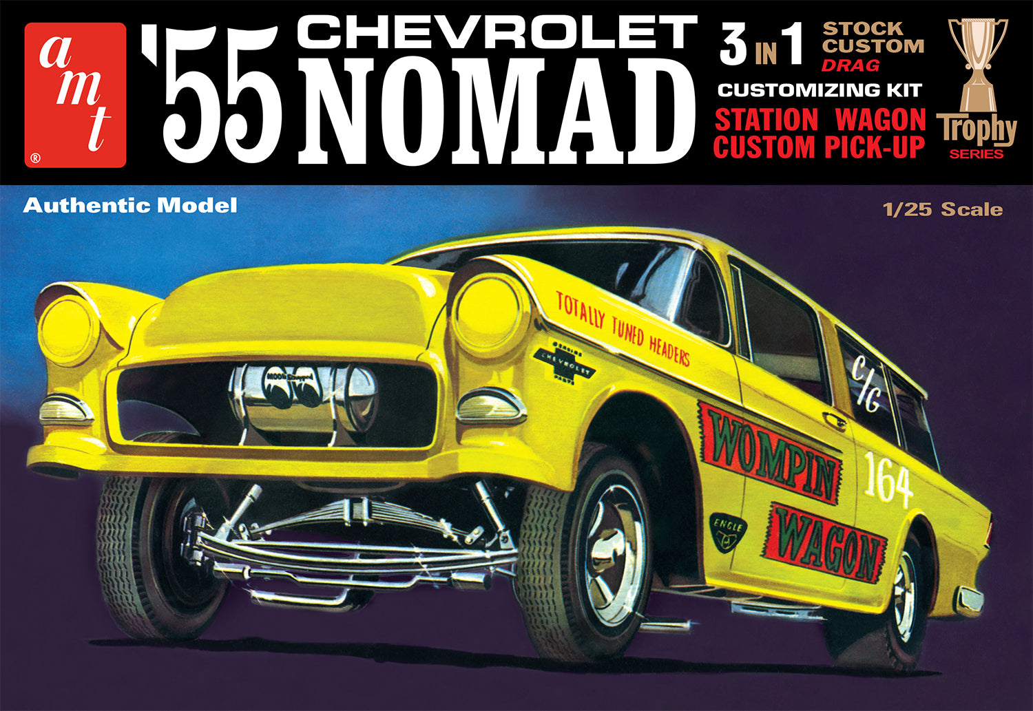 AMT 1955 Chevy Nomad 1:25 Scale Model Kit