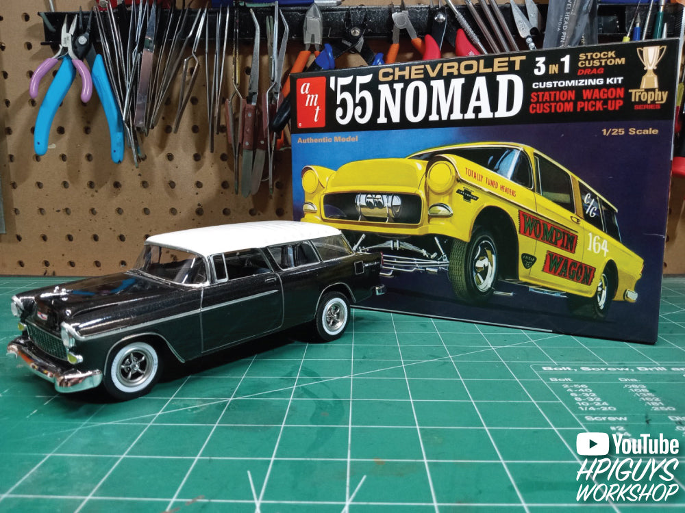 AMT 1955 Chevy Nomad 1:25 Scale Model Kit