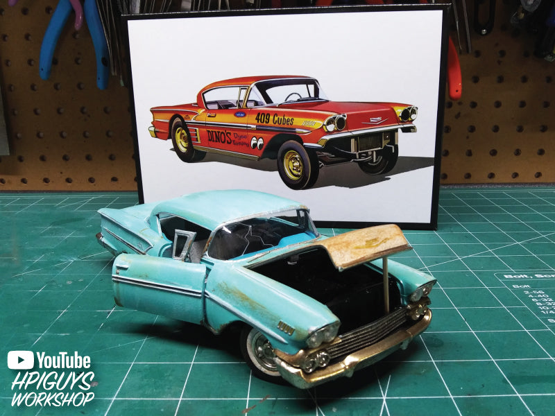 AMT 1958 Chevy Impala Hardtop "Ala Impala" 1:25 Scale Model Kit