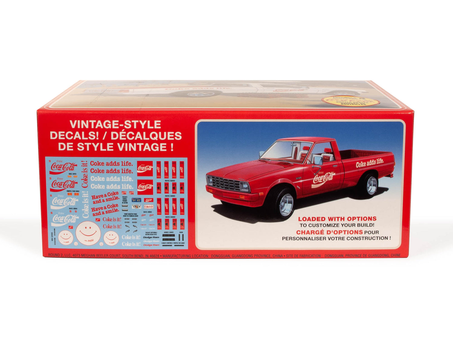 AMT 1980 Dodge Ram D-50 Pickup Coke 1:25 Scale Model Kit