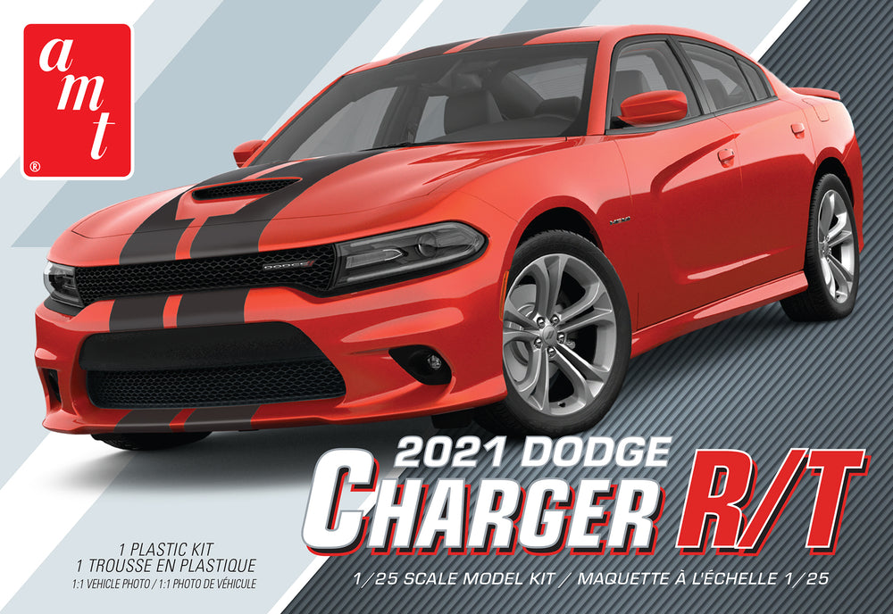 AMT 2021 Dodge Charger RT 1:25 Scale Model Kit