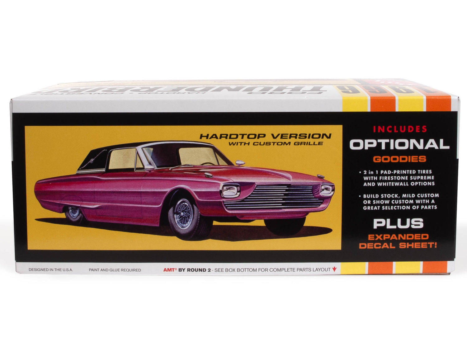 AMT 1966 Ford Thunderbird Hardtop/Convertible 1:25 Scale Model Kit