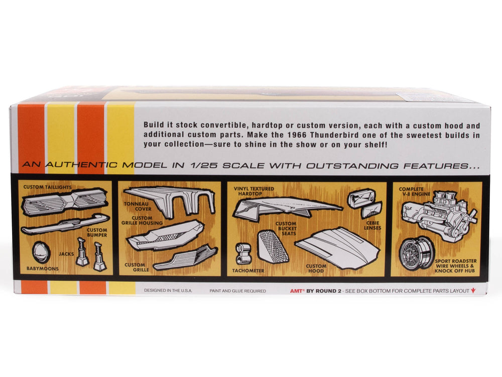 AMT 1966 Ford Thunderbird Hardtop/Convertible 1:25 Scale Model Kit