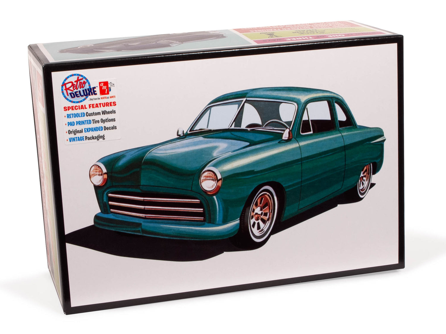 Dark Green AMT 1949 Ford Coupe The 49'er 1:25 Scale Model Kit