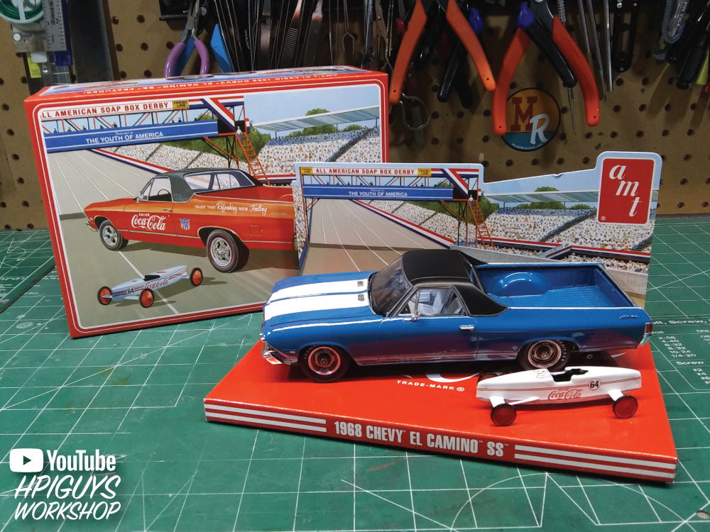 AMT 1968 Chevy El Camino SS (Coca-Cola) 1:25 Scale Model Kit