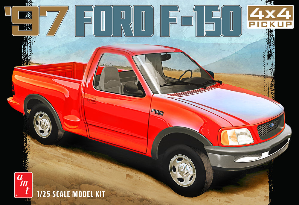 AMT 1997 Ford F-150 4x4 Pickup 1:25 Scale Model Kit