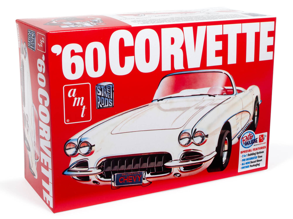 AMT 1960 Chevrolet Corvette 1:25 Scale Model Kit