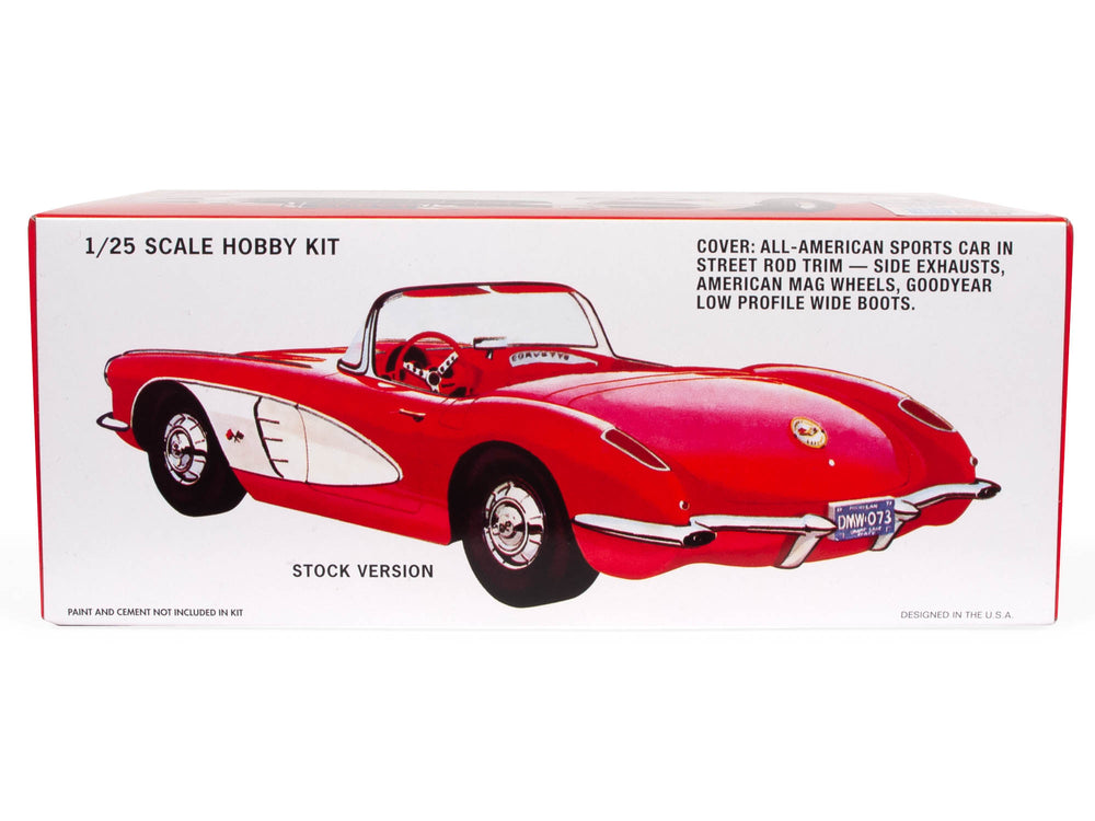 AMT 1960 Chevrolet Corvette 1:25 Scale Model Kit