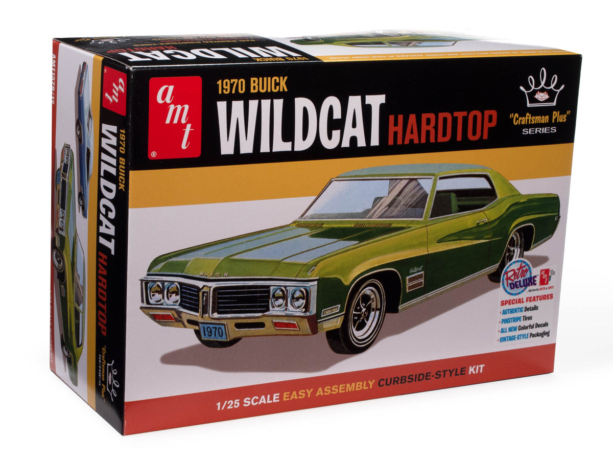 AMT 1970 Buick Wildcat Hardtop 1:25 Scale Model Kit – Auto World Store