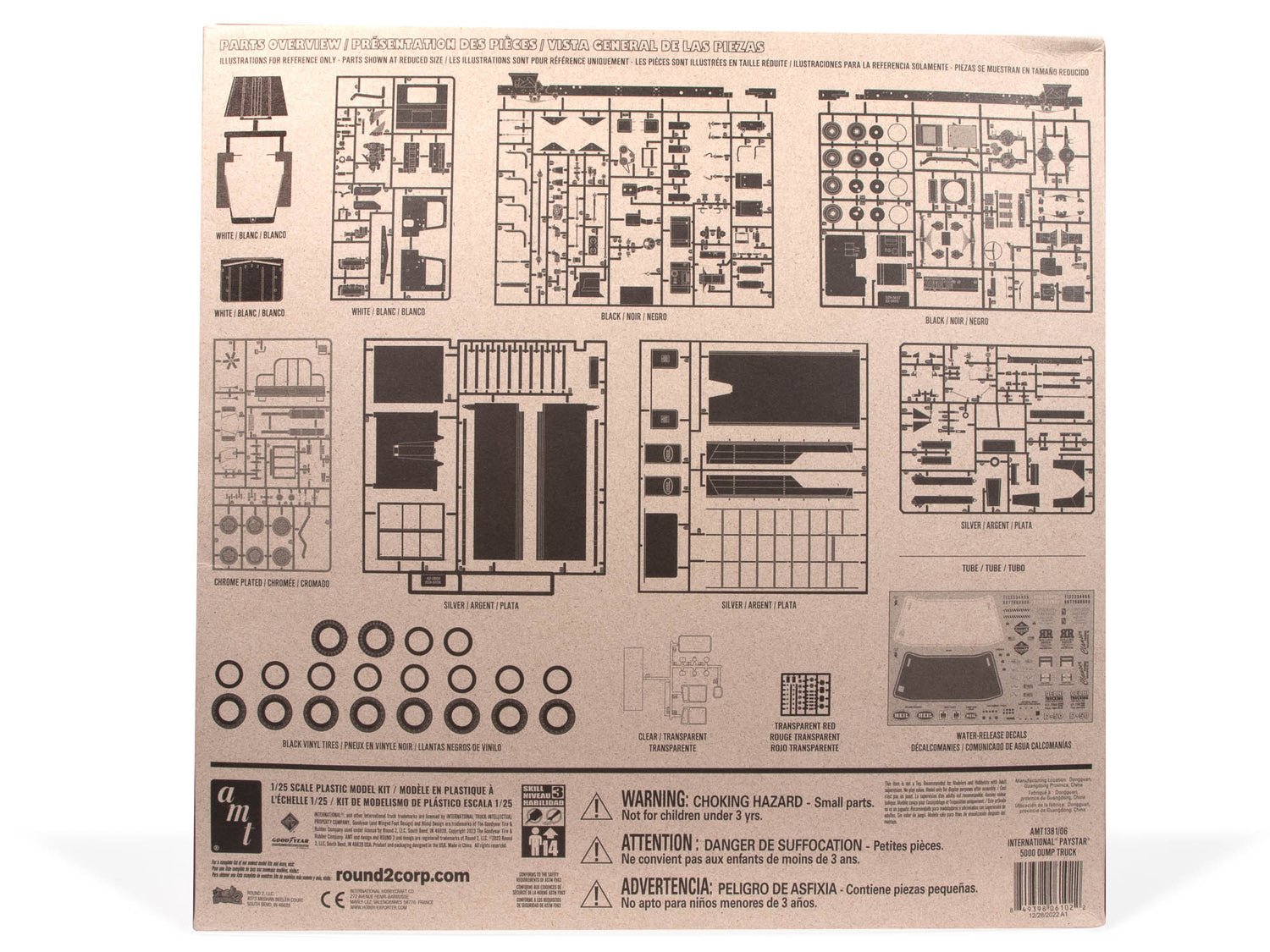 AMT IH Paystar 5000 Dump Truck 1:25 Scale Model Kit