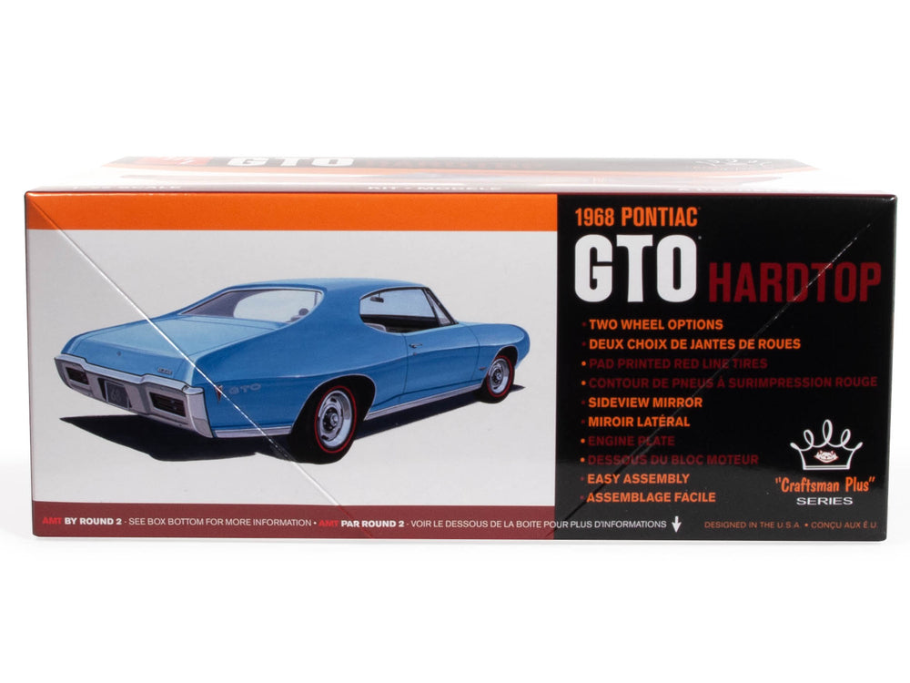 AMT 1968 Pontiac GTO Hardtop Craftsman Plus 1:25 Scale Model Kit