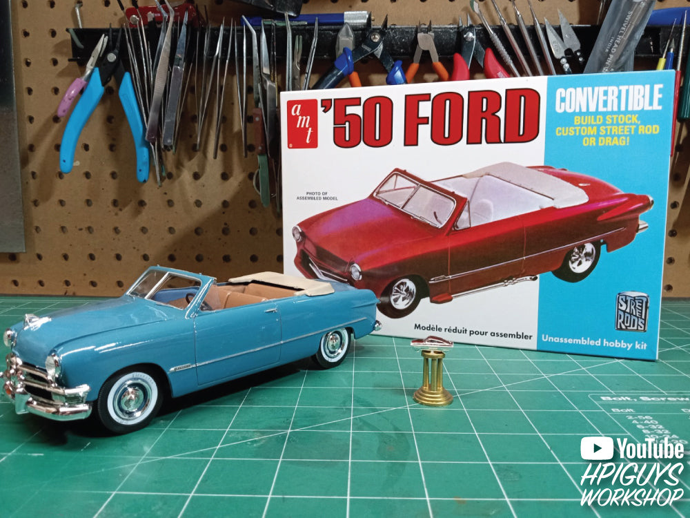 AMT 1950 Ford Convertible Street Rods Edition 1:25 Scale Model Kit