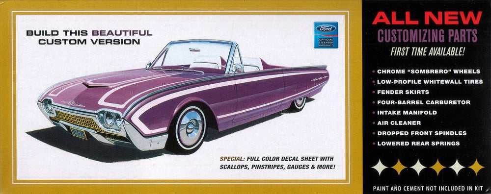 AMT 1962 Ford Thunderbird 1:25 Scale Model Kit