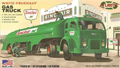 Atlantis Vintage Gas Truck 1:48 Scale Model Kit