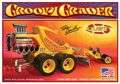 Atlantis Tom Daniel Groovy Grader 1:24 Scale Model Kit