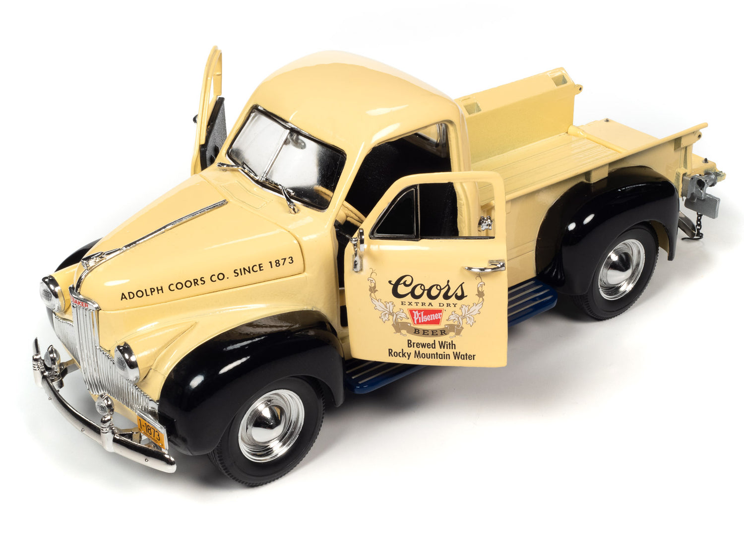 Auto World 1947 Studebaker Pick-up Truck Coors Pilsner 1:24 Scale Diecast