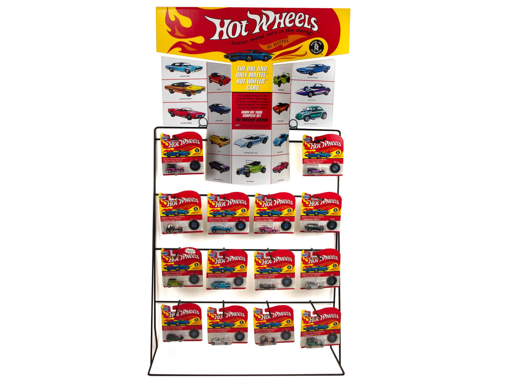 Hot Wheel Counter Display Rack for 1:64 Diecast (CARS NOT INCLUDED)