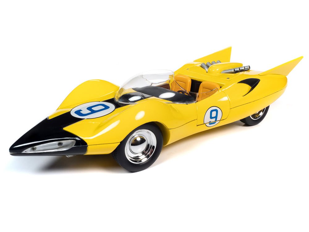 Auto World Speed Racer Shooting Star with Racer X Figure 1:18 Scale Diecast