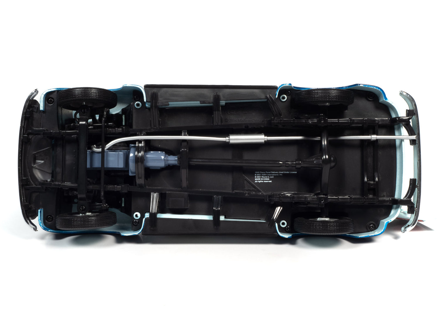 Auto World Monopoly 1948 Chevrolet Panel Delivery w/ Resin Figure 1:18 Scale Diecast