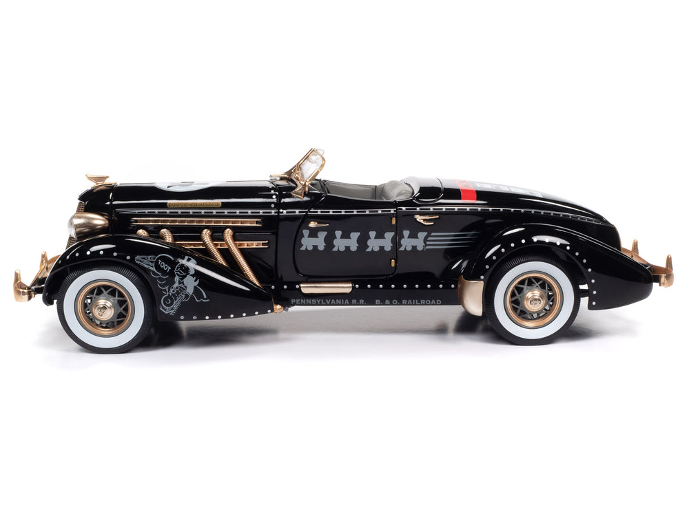 Auto World Monopoly 1935 Auburn 851 Speedster Monopoly 1:18 Scale Diecast (118 SALE)