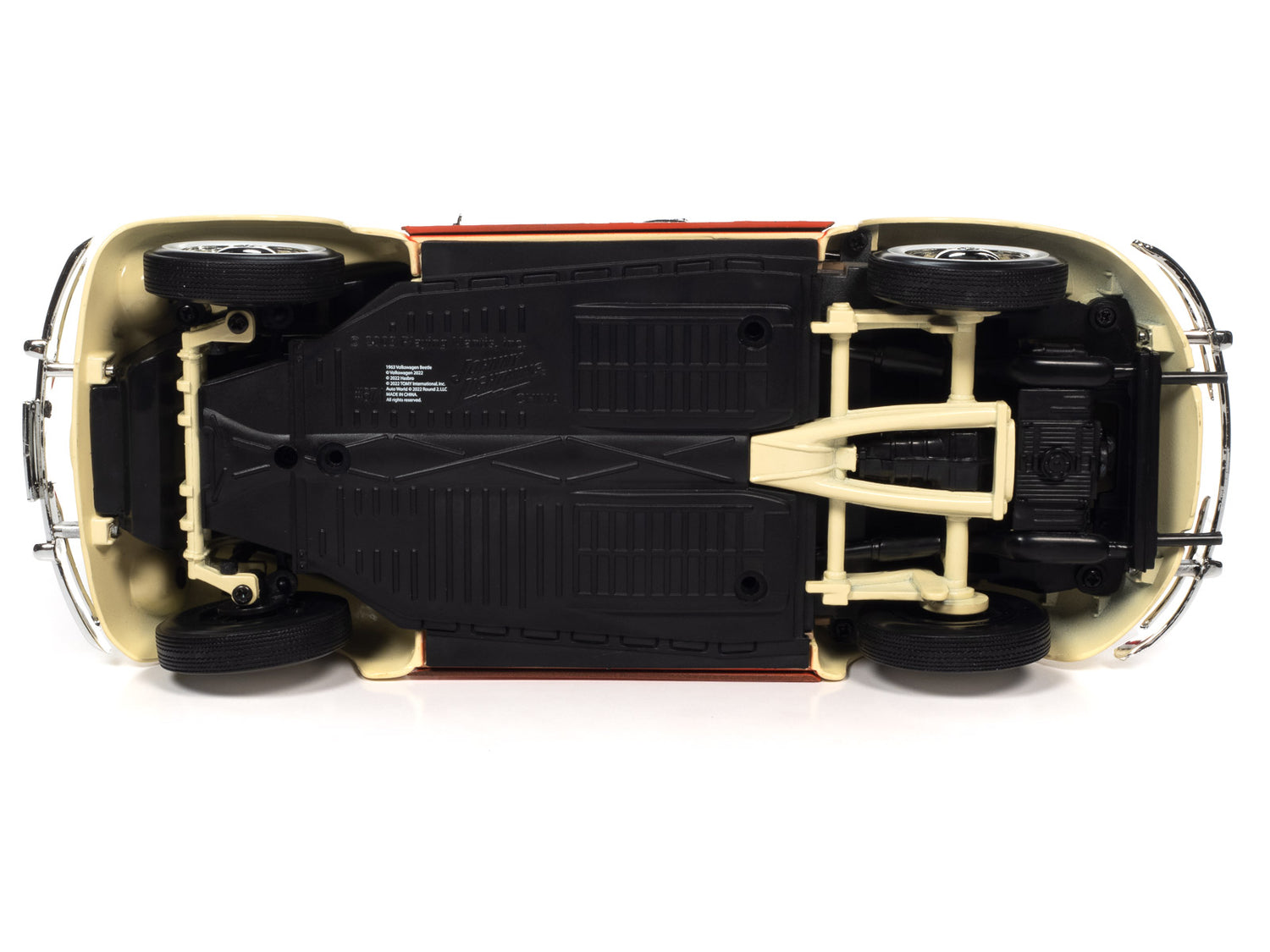 Auto World 1963 Volkswagen Beetle Monopoly Free Parking 1:18 Scale Diecast (118 SALE)