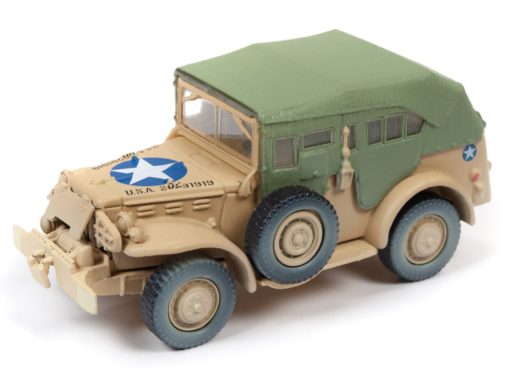 Johnny Lightning Military WWII Dodge WC57 Command Car (1:64) Version B Diecast