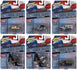 Johnny Lightning Military 2022 Release 2 Set A (6-Piece Sealed Case) Diecast