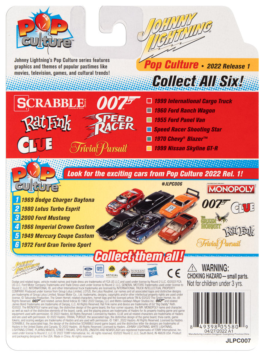 Johnny Lightning Scrabble 1999 International Cargo Truck 1:64 Scale Diecast