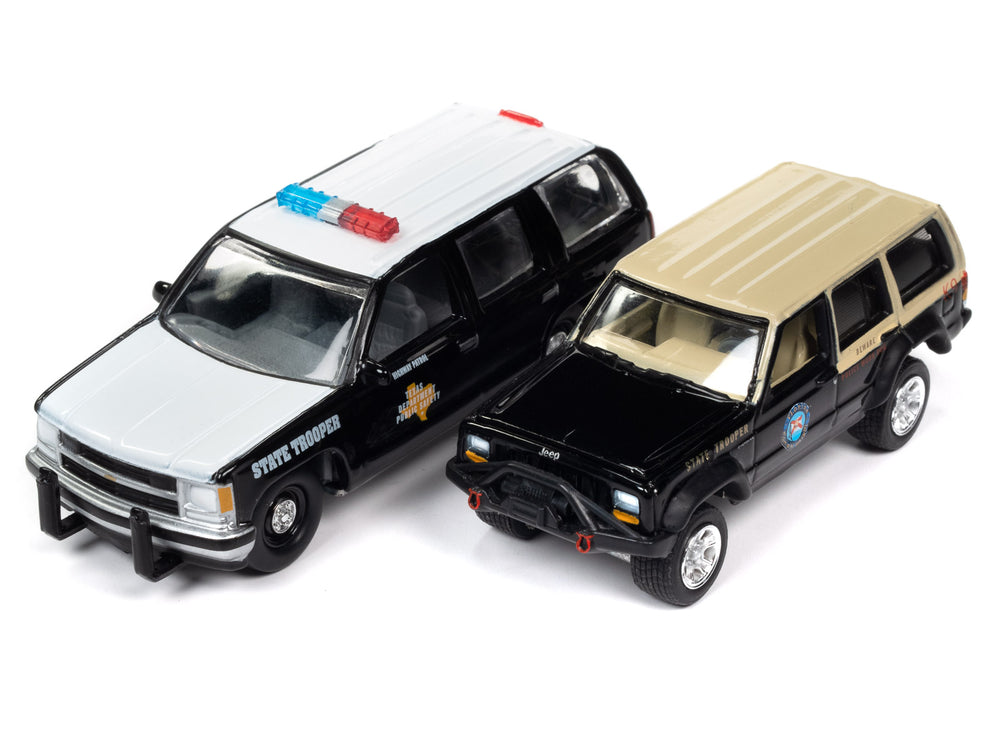 Johnny Lightning 2022 Release 3 American Heroes Version A (2-Pack) 1:64 Scale Diecast